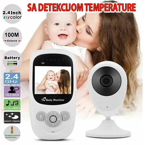 Baby alarm video nadzor za bebe Cene