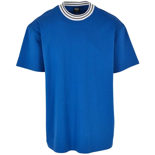 Urban Classics Majica 'Kicker' noćno plava / kraljevsko plava / bijela