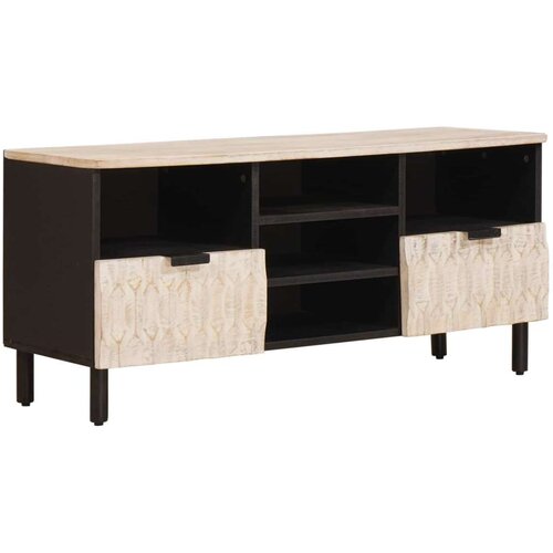 TV ormar s ladicama Fin&scaron; bijelog pranja 100 x 33 5 x 46 cm Cijene