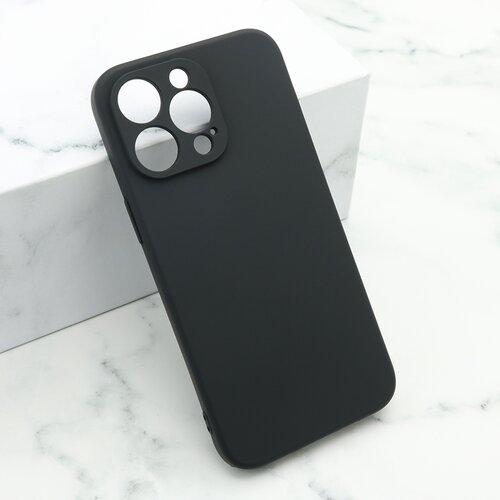  Maska za telefon Soft Silicone za iPhone 15 Pro Max 6.7" crna Cene