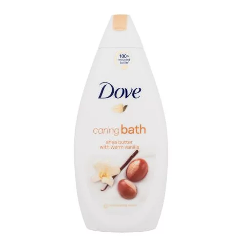 Dove Caring Bath Shea Butter With Warm Vanilla pjenasta kupka 450 ml za ženske