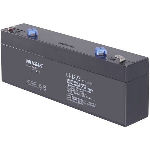 Voltcraft CE12V/2\,3Ah VC-12713960 svinčeni akumulator 12 V 2.3 Ah svinčevo-koprenast (Š x V x G) 178 x 67 x 35 mm ploščati vtič 4\,8 mm brez vzdrževanja, (20829206) Cene