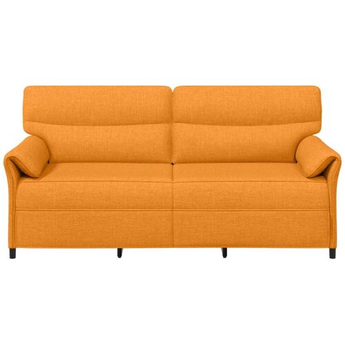 SOFA 100% poliester metalna konstrukcija MDF &Scaron;perploča - Tamnožuta 3-sjedalna (180 cm) Cijene