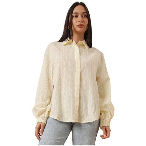 La Modeuse Srajce & Bluze 77385_P183428 Bež Cene