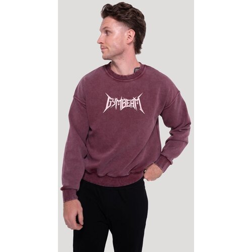 GymBeam Spike Sweatshirt Burgundy S Slike