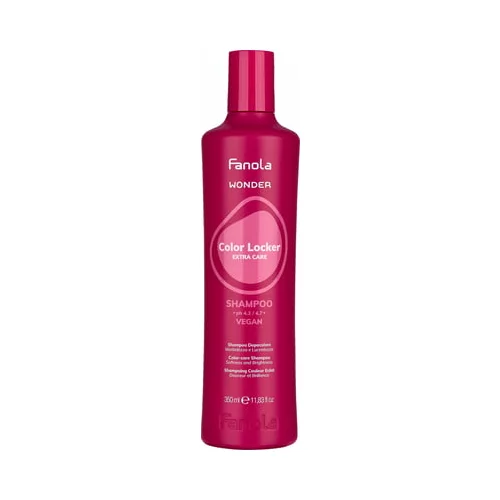 Fanola Wonder Color Locker Extra Care Shampoo posvjetljujući i stimulirajući šampon za obojenu kosu 350 ml