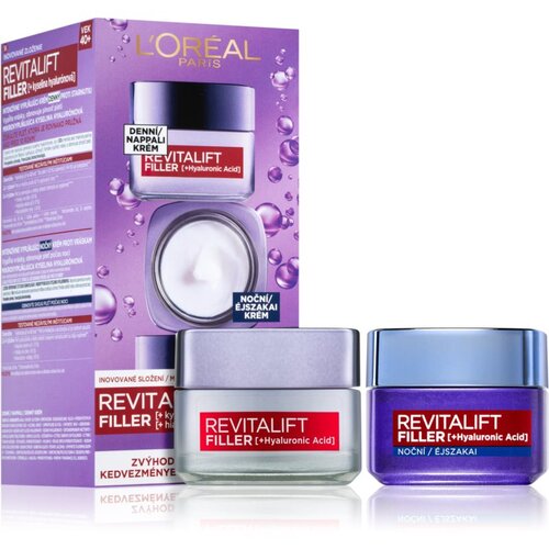 L´Oréal Paris Revitalift Filler dnevna i noćna krema protiv bora (s hijaluronskom kiselinom) Cijene