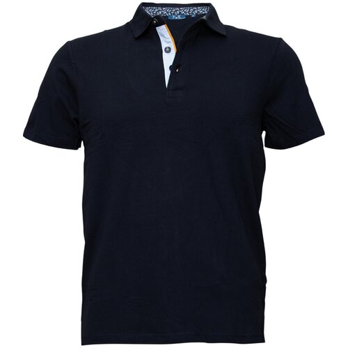 F * * K moška polo majica Modern Elegance temno modra Cene