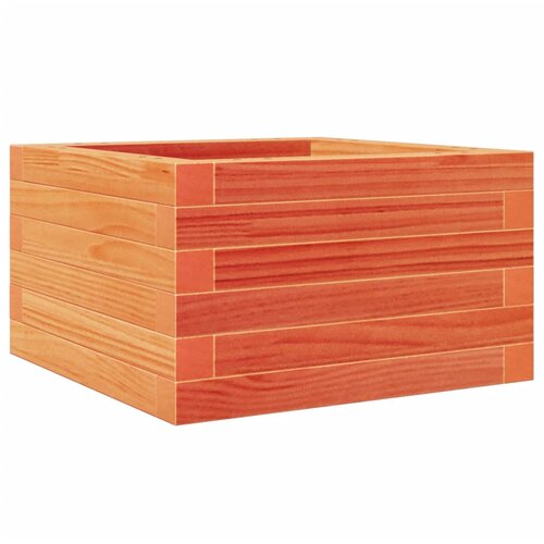 Maison Chic Vrtno cvetlično korito - Cvetlični Lonec vo&amp;scaron;čeno rjavo 40x40x23 cm borovina, (21789406) Slike