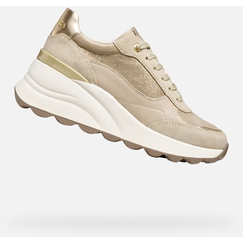 Geox Cream women's sneakers Spherica EC13 - Women's Cijene