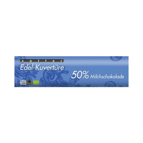 Zotter Schokoladen Bio fina kuvertura 50% Cene