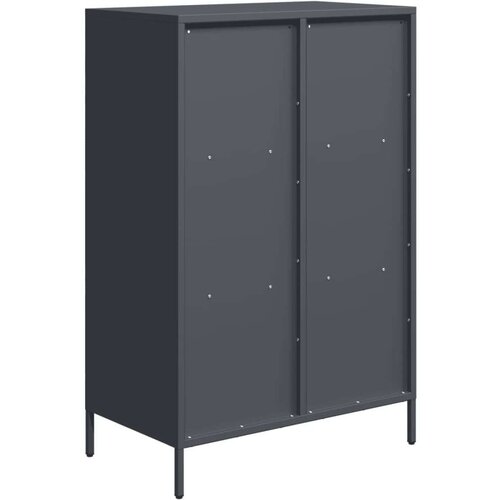 VidaXL Visoka omara antracit 68x39x103,5 cm jeklo Slike