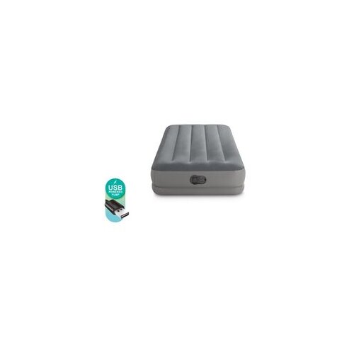 Intex KREVET TWIN DURA-BEAM PRESTIGE AIRBED W/FASTFILL USB PUMP 64112 Slike