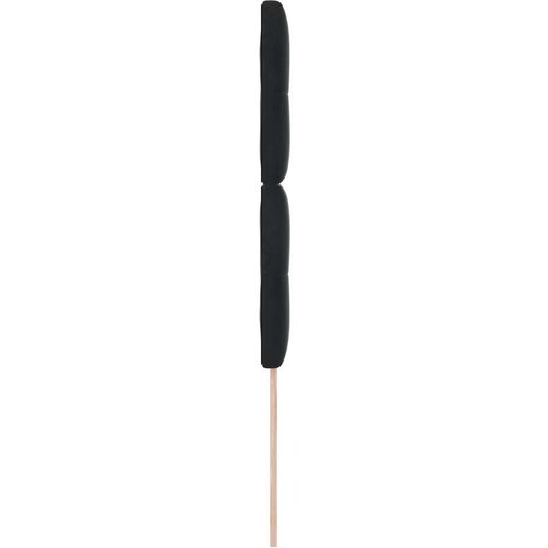  Naslon za glavu s gumbenim preklopom Crna 80 cm Bar&amp;scaron;un Slike
