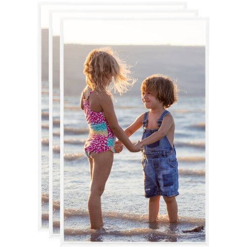 vidaXL okviri za fotografije 3 kom bijeli za zid ili stol 13x18 cm mdf Cijene
