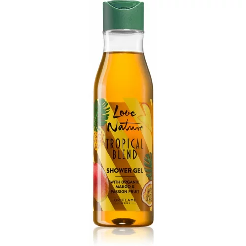 Oriflame Love Nature Tropical Blend osvežujoč gel za prhanje 250 ml