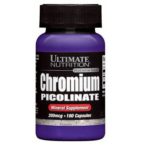 Ultimate Nutrition Chromium Picolinate, 100 kap Cene