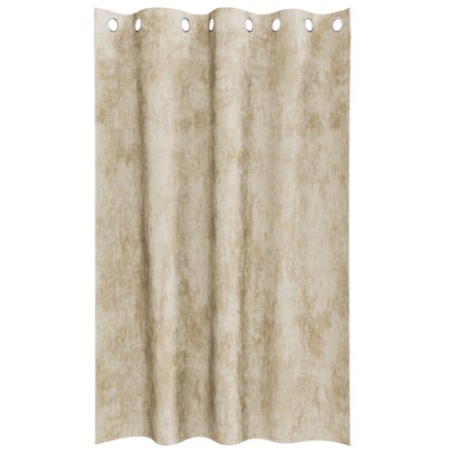 VidaXL bar&amp;scaron;unaste zavjese 2 komada s očima krem 175x140 cm Slike