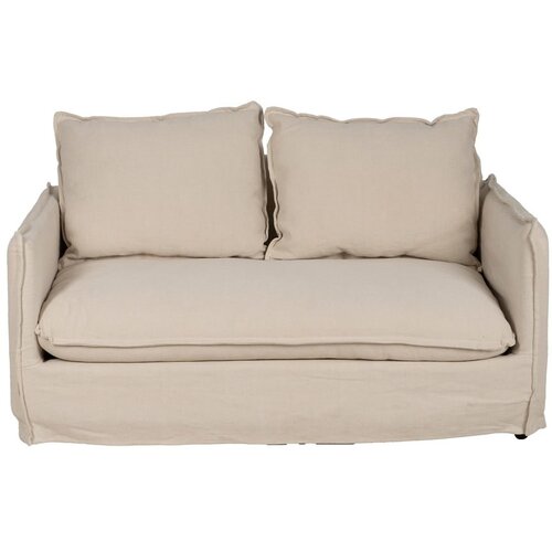 Ixia Krem lanena sofa 160 cm &amp;ndash; Slike