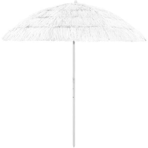  Suncobran za plažu Hawaii bijeli 240 cm Cijene