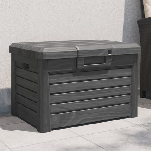  The Living Store Zunanja škatla za blazine antracitna 73x50,5x46,5 cm PP - Škatla Za Blazine, (21483992) Cene