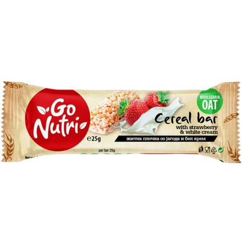 Vitalia Štanglica Go nutri bar jagoda beli krem 25g Cene