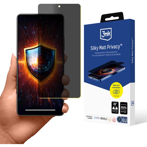 3mk SILKY MATT PRIVACY ZA POCO M6 PRO 4G OVITEK MATT COVER, (21964680) Slike