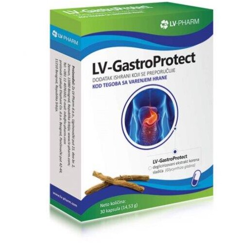 LV-PHARM GastroProtect, 30 kapsula Slike