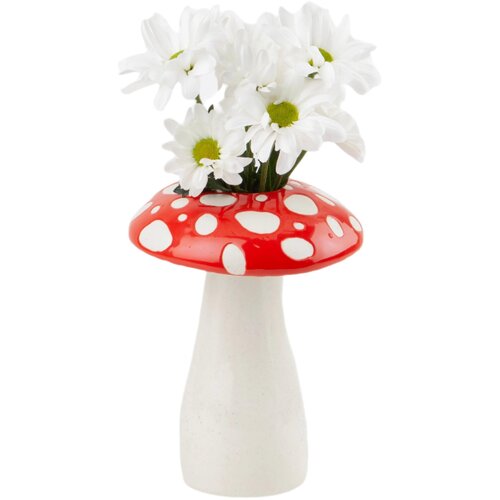 DOIY vaza pečurka (amanita), crvena i bela, 15 ili 20 cm, Cene