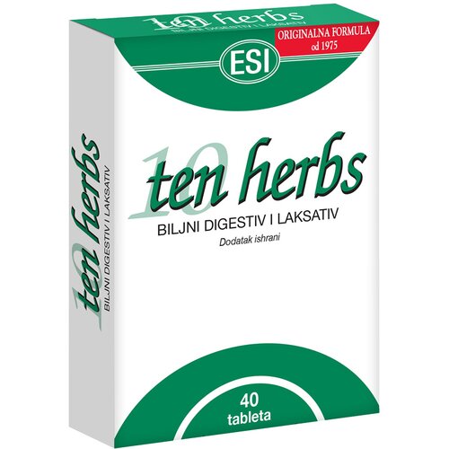 ten herbs 40 tablete Slike