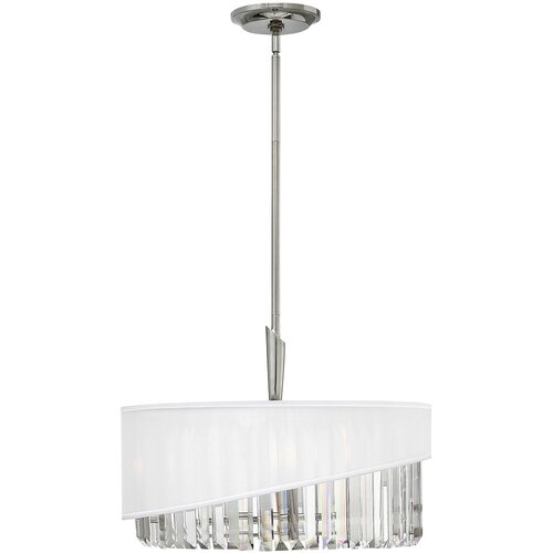 Elstead Lighting Elstead Gigi Stropna svetilka s 3 lučmi, polirani nikelj, E14, (22098023) Cene