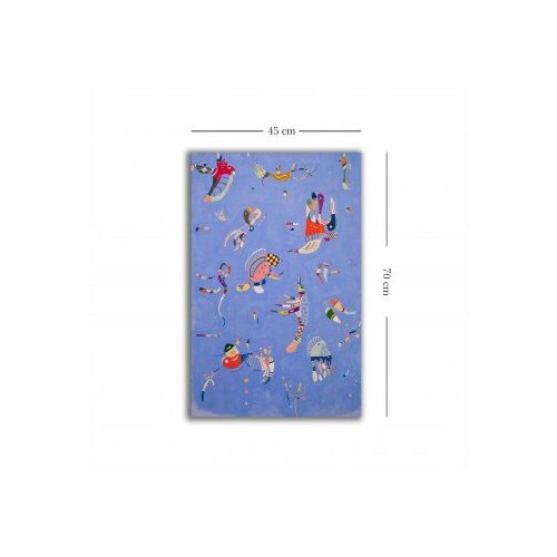Wallxpert Slika na zidu na platnu 45x70cm Slike