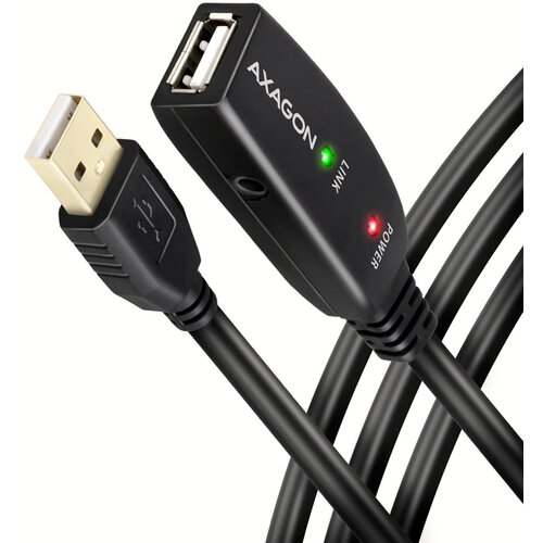 Axagon ADR-205 aktivni USBUSB 2.0USB-A podalj&scaron;ek za par, (21407163) Cene