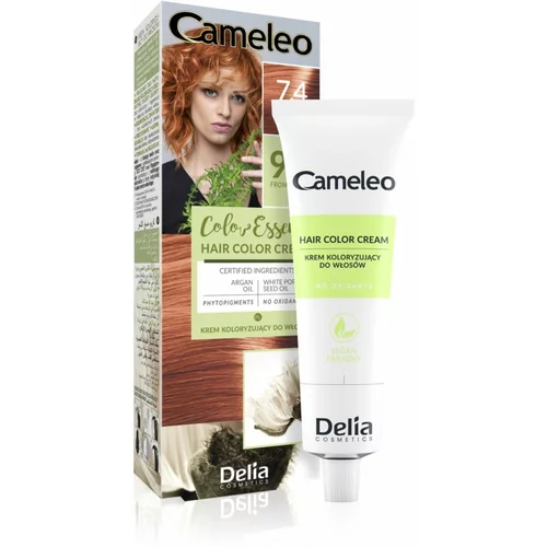 Delia Cosmetics Cameleo Color Essence boja za kosu u tubi nijansa 7.4 Copper Red 75 g