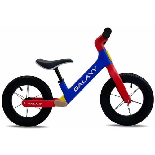 Balance Bike sa Gumama na naduvavanje 12" GALAXY COOPER plava/crvena - 540105 Cene