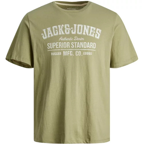 Jack & Jones Majica 'Jeans' maslinasta