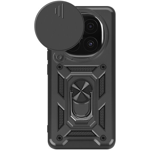 Oem Mayaxess, Ohi&scaron;je za Xiaomi Redmi Note 14 Pro in 14 Pro Plus Podporni obroč, Črna, (5000215885) Cene