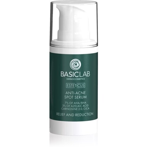 BasicLab Dermocosmetics Esteticus lokalna nega proti aknam z AHA 15 ml Slike
