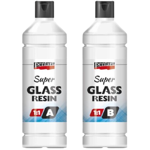  Čista smola super glass pentart 1:1 - 250 ml (dvokomponentna) Cene