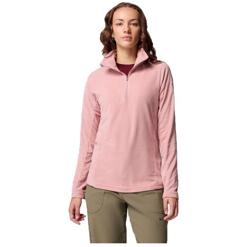 Columbia Puloverji GLACIAL IV 1/2 ZIP Rožnata Slike
