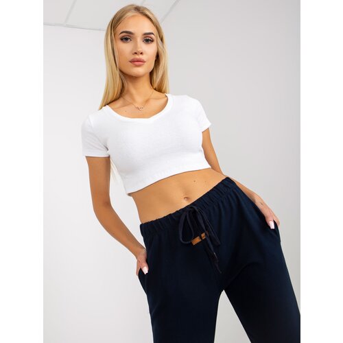 RELEVANCE Sweatpants-RV-DR-7943.19-navy blue Cene