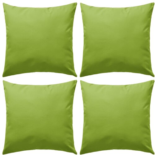 vidaXL Vrtni jastuci 4 kom 45 x 45 cm zeleni Cene