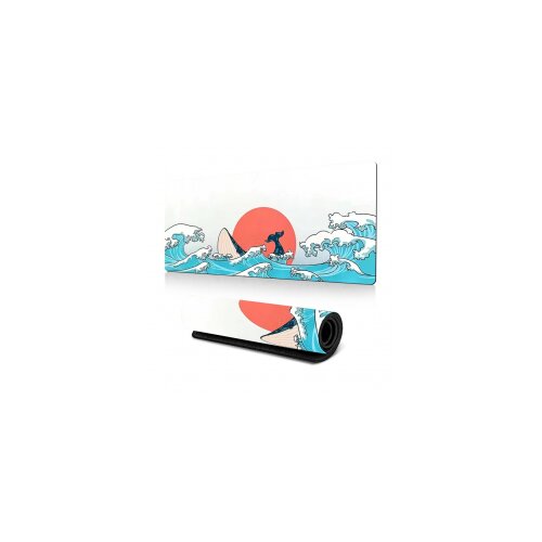  Velika Podloga za Mi&amp;scaron; (1000x500x3mm)&amp;ndash; Apstraktni Fluid 30 Slike