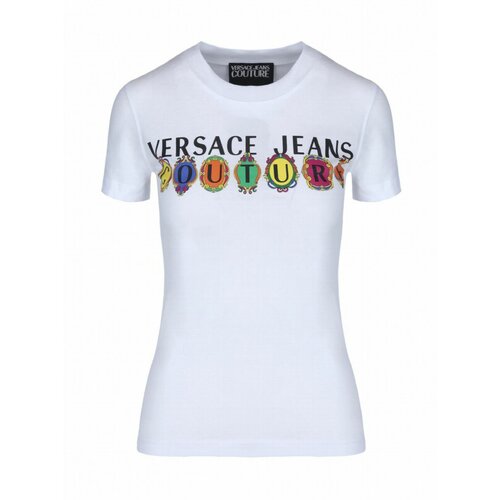 Versace Jeans Couture bela majica sa logom  B2HWA7PA-003 Cene