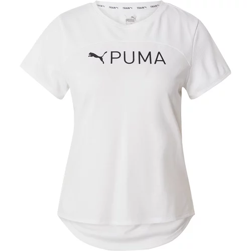 Puma Tehnička sportska majica 'Ultrabreathe' crna / bijela