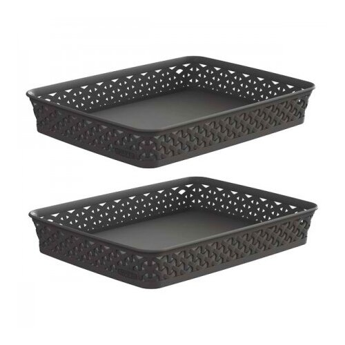 Curver Organizator MY STYLE – A4 – temno rjava Cene