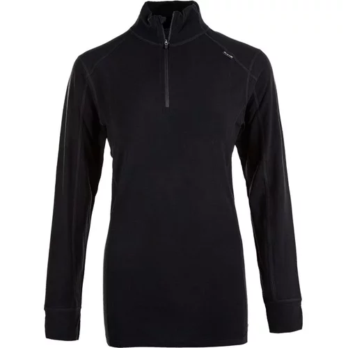 Endurance Women's Wool X1 Elite Midlayer Black Sweatshirt, 34