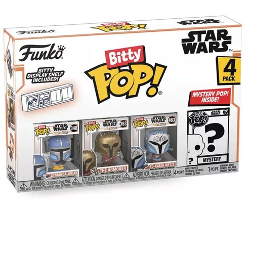 Funko BITTY POP: STAR WARS - HEAVY MANDALORIAN 4PK Cene