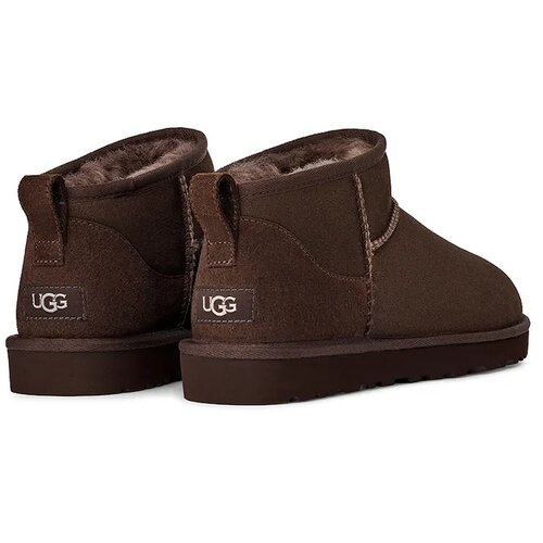 Ugg Snežke iz semi&amp;scaron;a Classic Ultra Mini rjava barva, 1137391.DDC Slike
