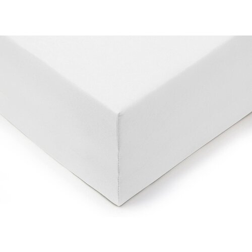 Vitapur Family pamučni čaršav 160x200 cm Lyon XXL beli Slike
